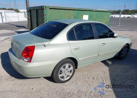 2004 Hyundai Elantra Gls/Gt from USA, damaged, VIN KMHDN46D24U866569